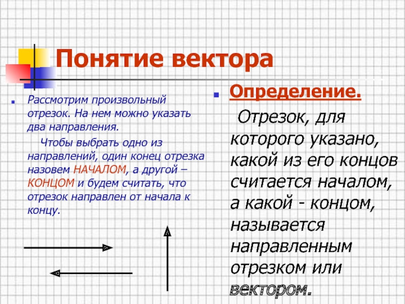 Произвольный отрезок. Отрезок с концом и началом. Как выглядит произвольный отрезок. Концы отрезка.