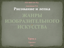 Жанры изобразительного искусства