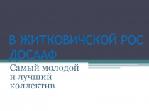 В ЖИТКОВИЧСКОЙ РОС ДОСААФ