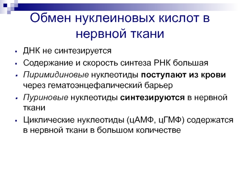 Обмен тканей. Обмена нуклеиновых кислот нервной ткани. Обмен нуклеиновых кислот. Обмен нуклеиновых кислот и нуклеотидов. Ферменты обмена нуклеиновых кислот.