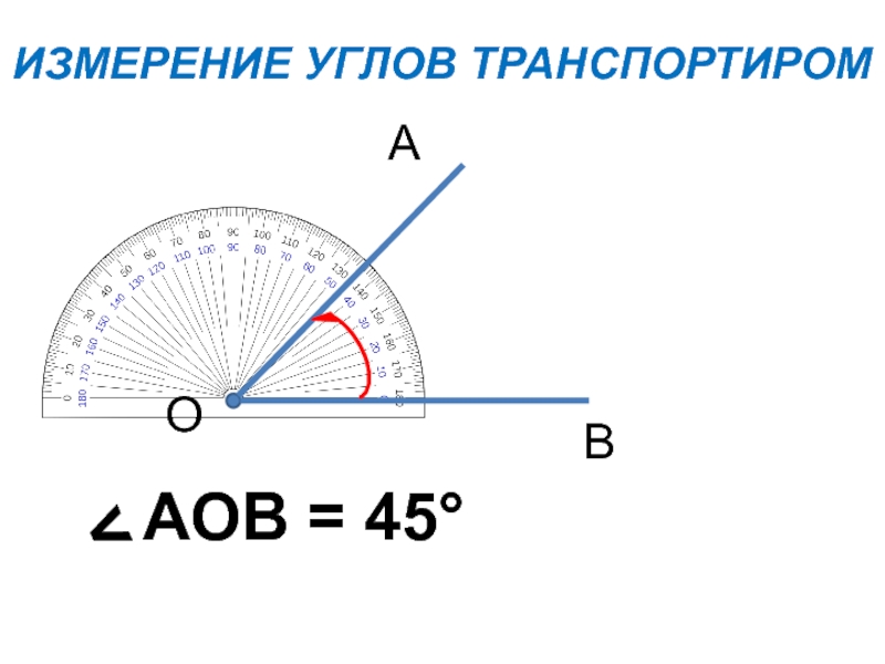 Транспортир 5 класс презентация