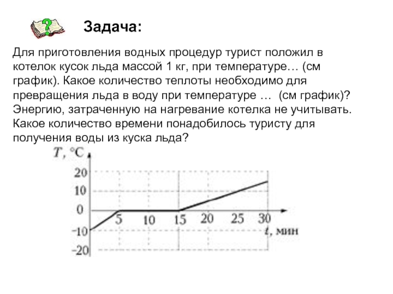 Лед массой 4 кг. Задача на плавление льда. Количество теплоты на графике воды. Задачи на плавление льда в воде. График превращения воды в лед.