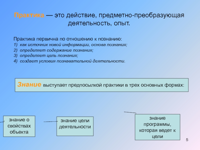 Истина практика