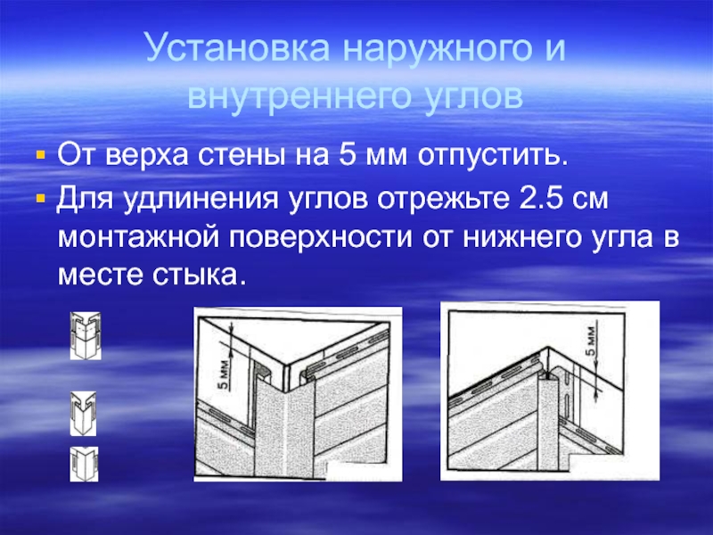 Установить снаружи. Установка внешнего и внутреннего угла. Виды наружных установок. Технология отделки углов кратко. Технология отделки усенчатых углов.