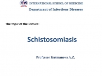 Schistosomiasis