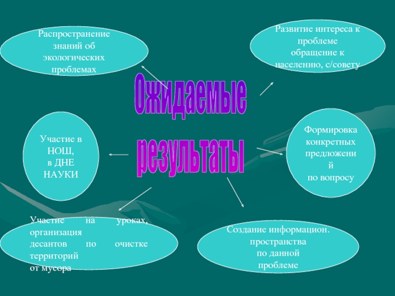 Творческий проект экологические проблемы