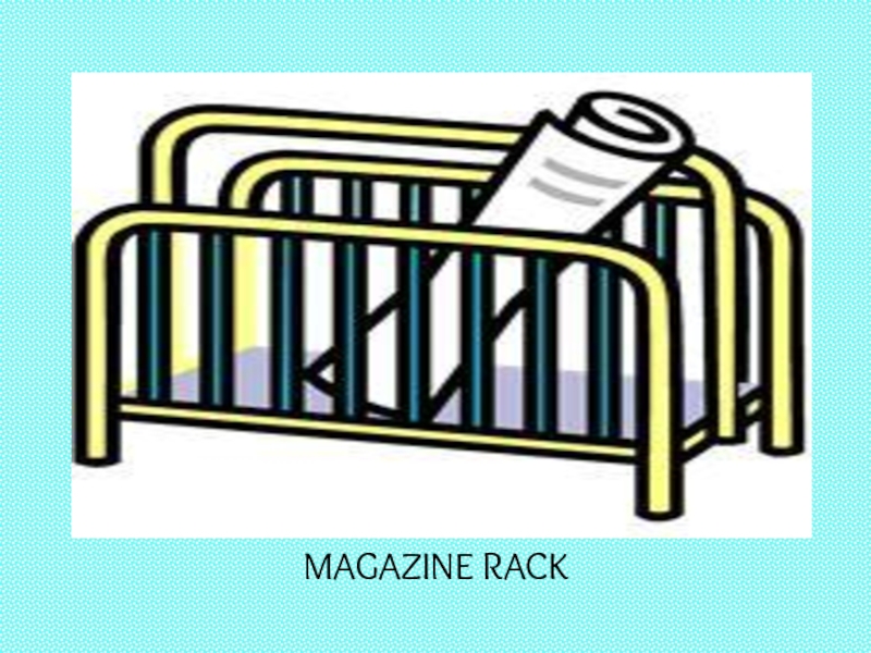 THIS IS MY HOUSE 5 MAGAZINE RACK MAGAZINE RACK