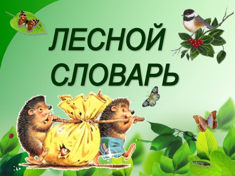 Слово лес