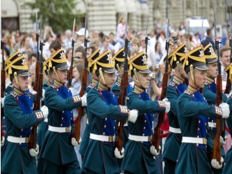 Преображенские войска в москве