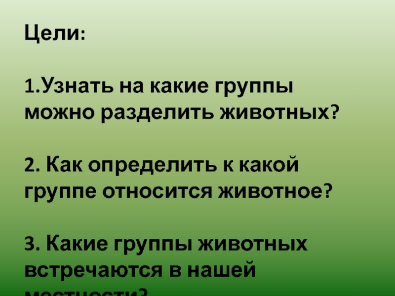 Группы животных 2 класс занков презентация