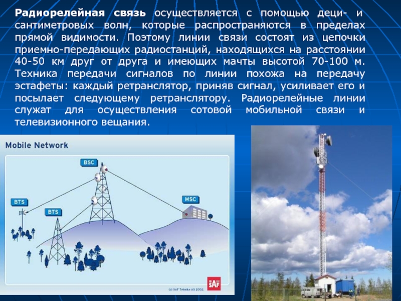 Радиорелейные системы передачи презентация