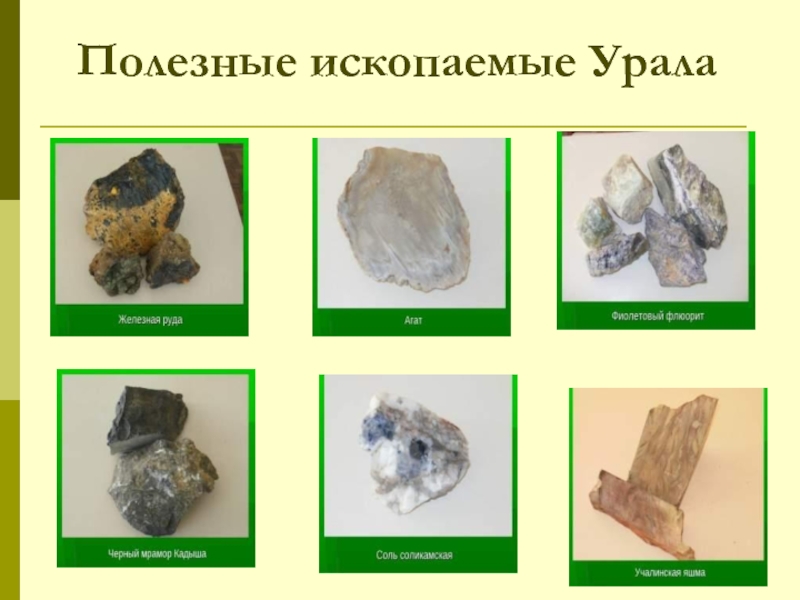 Какие богатства есть в свердловской области. Полезные ископаемые Южного Урала Минеральные. Полезные ископаемые Уран. Полезные искапаемыеурал. Полезные ископаемые УРПЛ.
