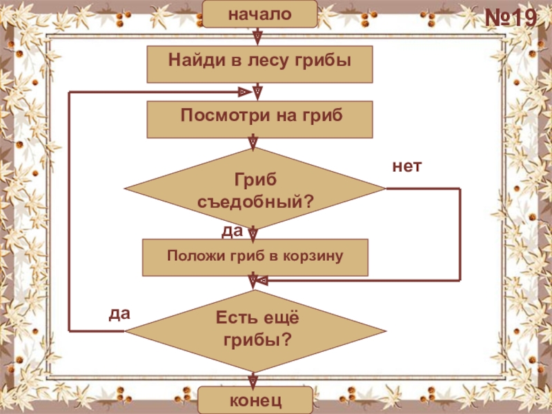 Алгоритм сбор. Алгоритм сбора грибов. Алгоритм сбора грибов в лесу. Алгоритм сбора грибов Информатика. Информатика алгоритм Собери грибы.