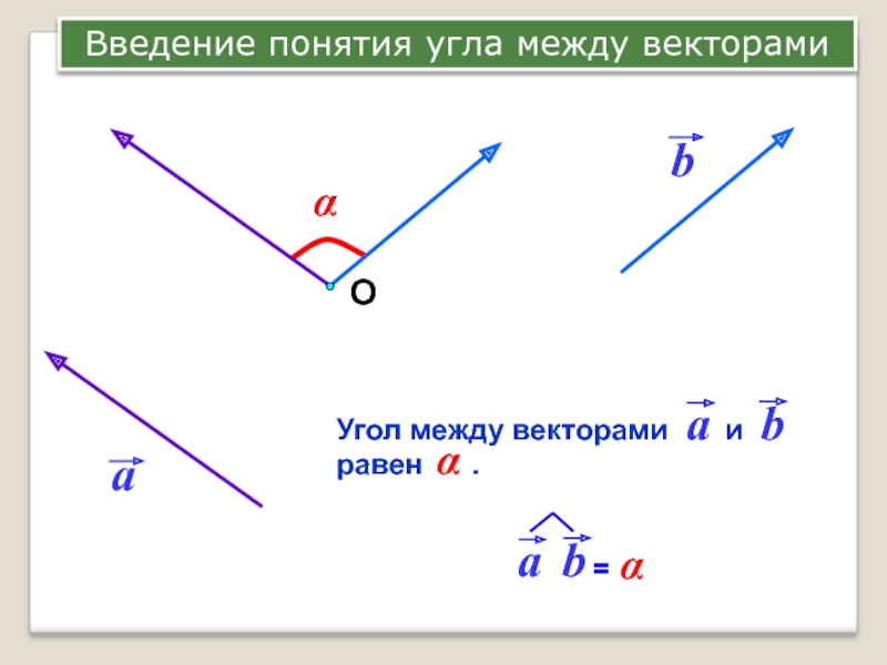 Векторы презентация 9 класс