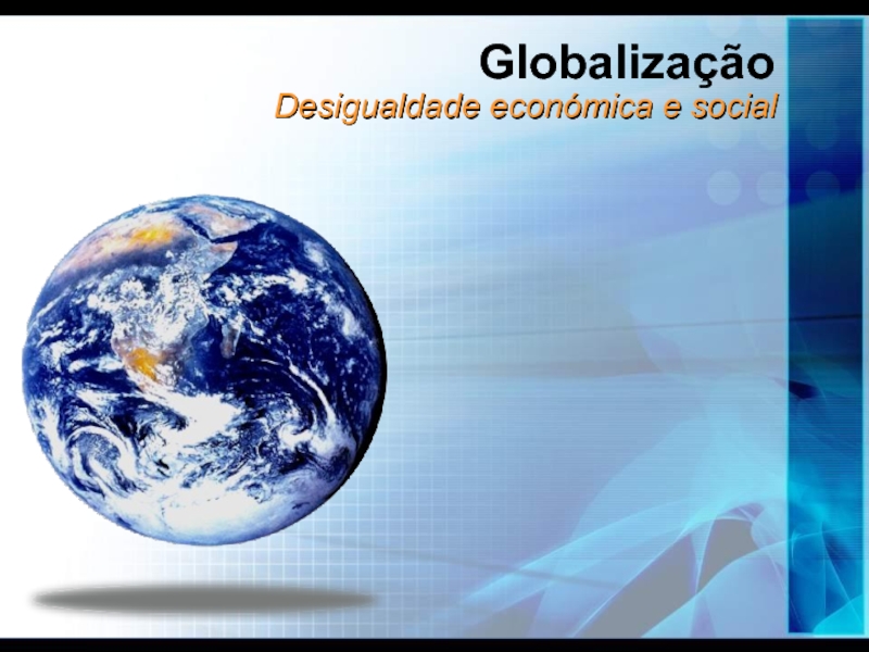 Презентация Globalização