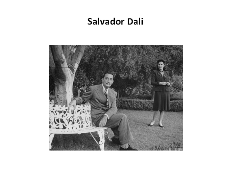Salvador Dali 9 класс