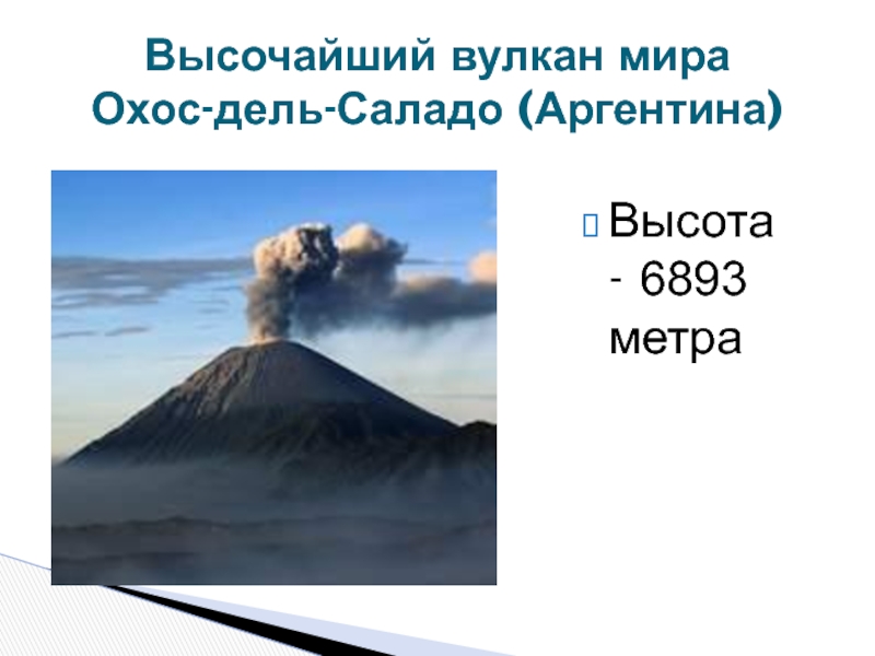 Широта вулкана орисаба
