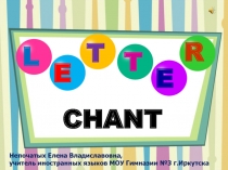 Letter Chant