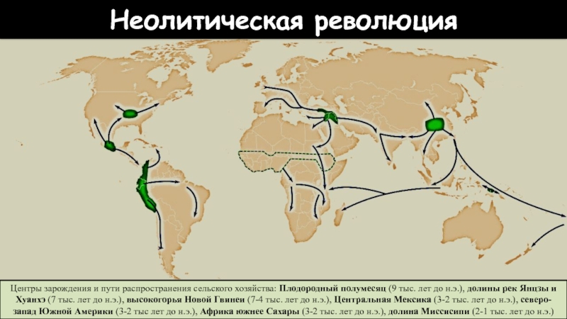 Центры древнейших. Центры неолитической революции. Неолитическая революция карта. Распространение земледелия. Центры зарождения земледелия.