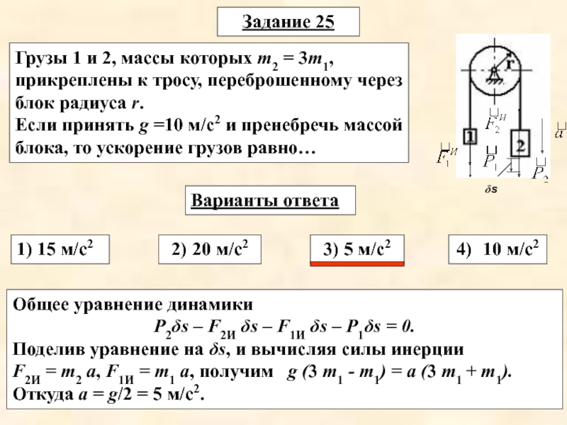 Основной принцип механики