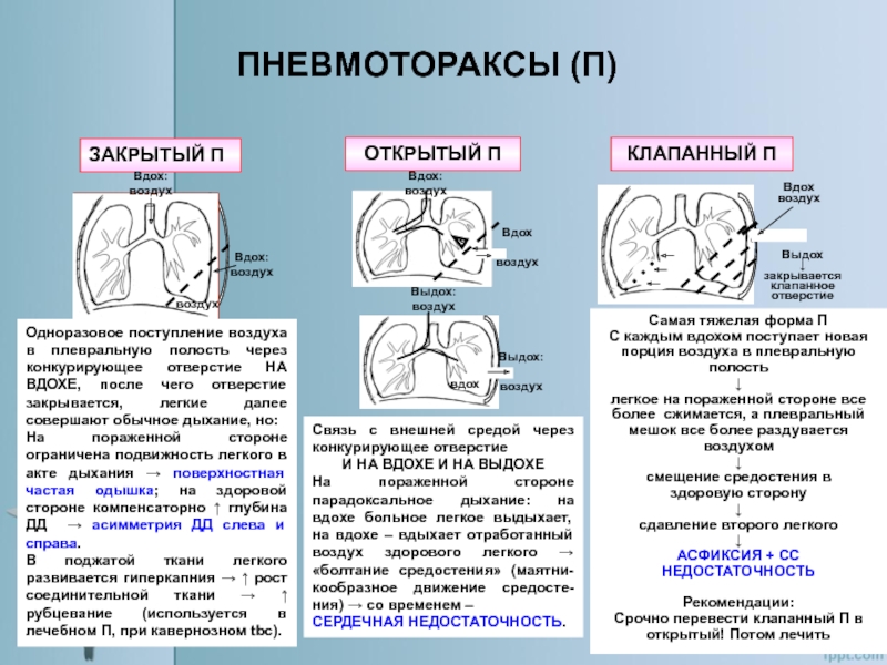 Патофизиология дыхания презентация