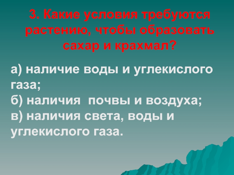 Наличие вод. Что нужно растениям чтобы образовать сахар и крахмал. Какие условия требуются чтобы образовать сахар и крахмал. Растению чтобы образовать сахар и крахмал требуется. Что нужно растению для образования сахара и крахмала.