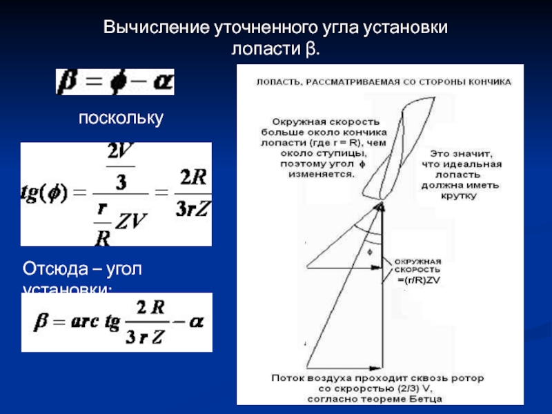 Угол установки. Угол установки лопасти. Угол установки винта. Угол установки сечения лопасти.