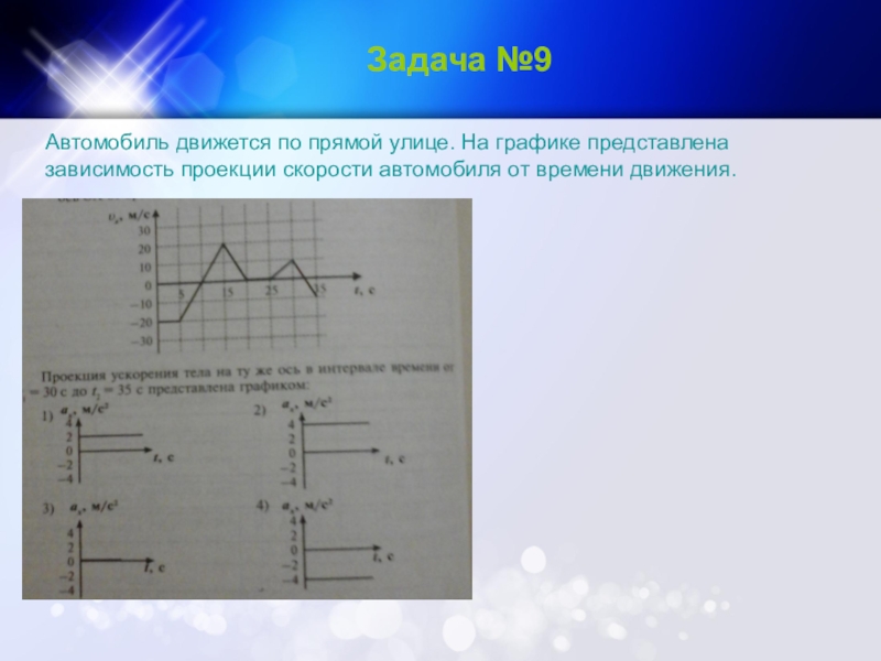 На рисунке 1 представлен график зависимости проекции. Проекция скорости автомобиля. Автомобиль движется по прямой улице. Проекция скорости на графике. На графике представлена зависимость скорости автомобиля от времени.