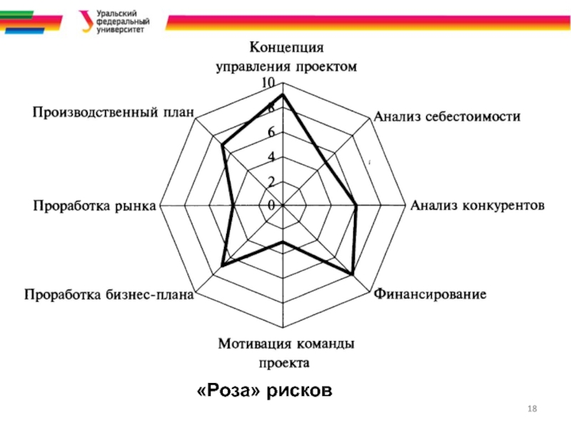 Роза спираль рисков проекта