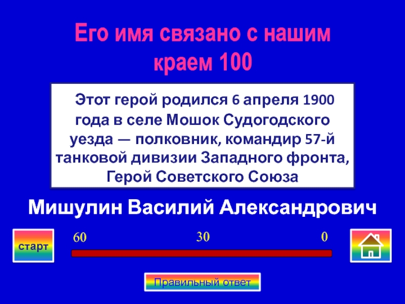 Герои земли владимирской презентация