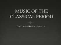 Classical music