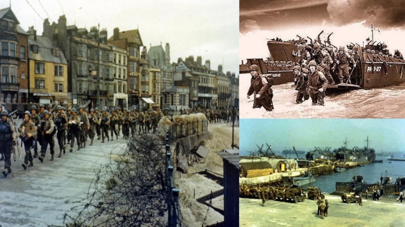 ОТКРЫТИЕ ВТОРОГО ФРОНТАВторой фронт был открыт 6 июня 1944 года в результате высадки англо-американских войск в Нормандии — Нормандской десантной