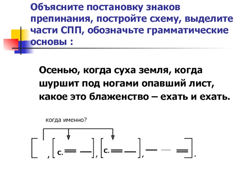 Расставьте в предложениях знаки препинания начертите схемы