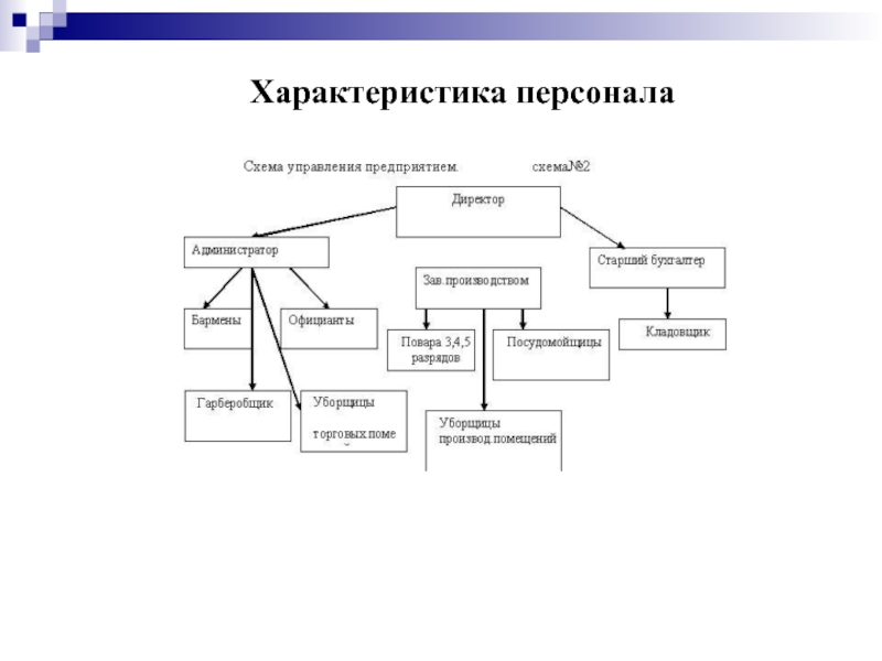 Схема сотрудников предприятия. Организационная структура пиццерии схема. Характеристика персонала. Схема персонала предприятия. Характеристика персонала организации.