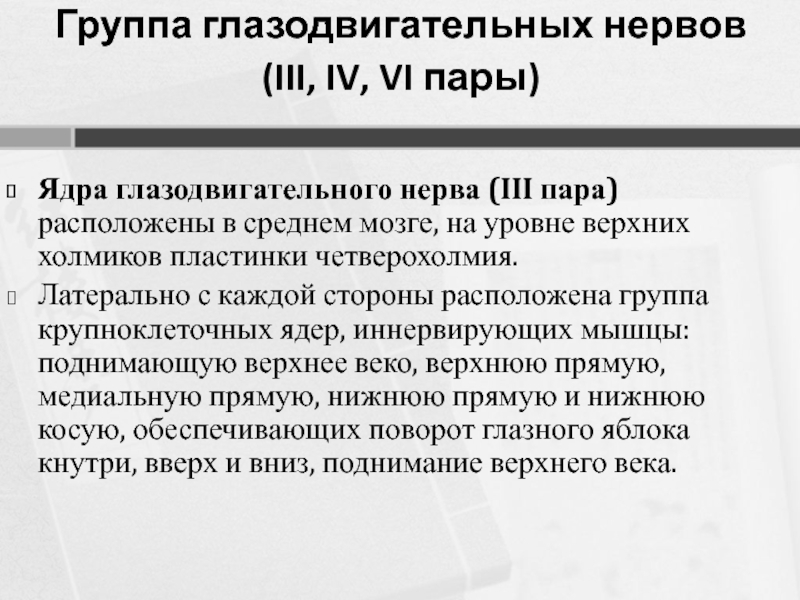 Глазодвигательный нерв находится. Ядра глазодвигательного нерва. Глазодвигательный нерв ядра локализация. Ядра глазодвигательного нерва расположены. Парасимпатическое ядро глазодвигательного нерва.