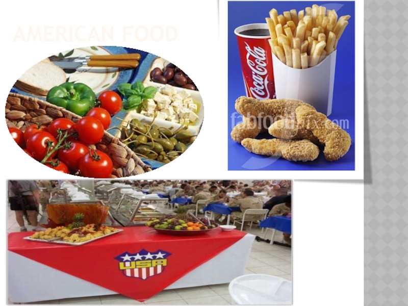 Презентация American food