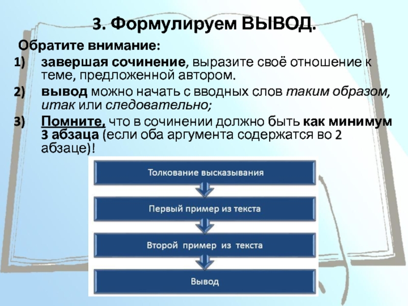 Вывод обратить. Фразы для завершения сочинения. Как закончить сочинение рассуждение. Как закончить сочинение рассуждение вывод. Завершение сочинения.