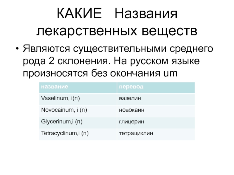 Категории имени существительного в латинском языке