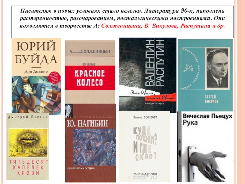 Авторы 90. Литература в 90-е годы. Литература 90е. Литература 90 х годов 20 века. Литература в 90-е годы в России.