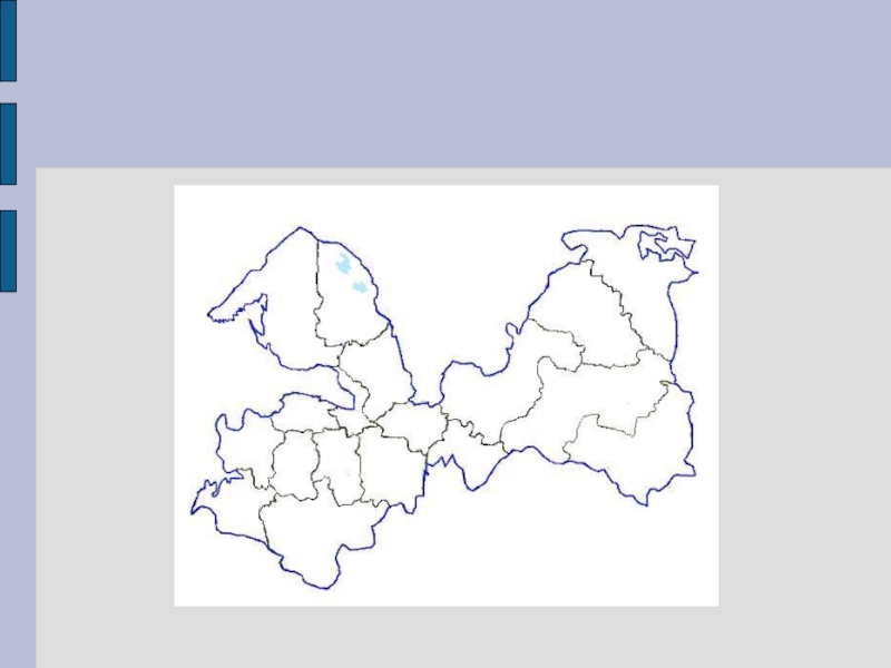 Административно территориальное устройство ленинградской области контурная карта