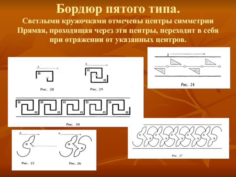 Бордюр в геометрии рисунок