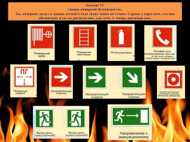 Знаки пожарной безопасности в лесу картинки