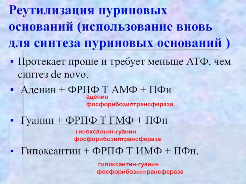 Использование оснований