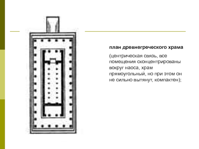 План греческого храма