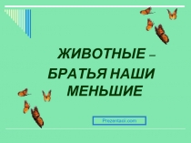 ЖИВОТНЫЕ