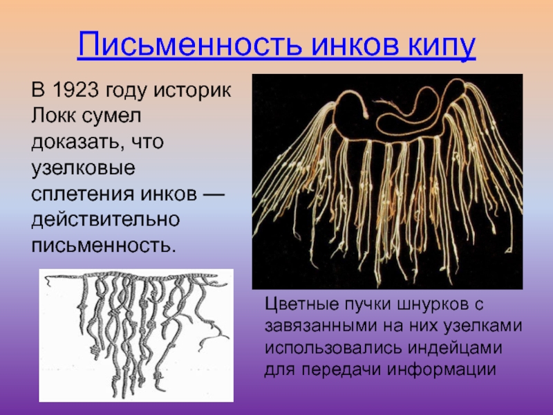 Письмо инков. Письменность инков кипу. Кипу инки узелковое письмо. Узелковая письменность инков кипу. Кипу древних инков.