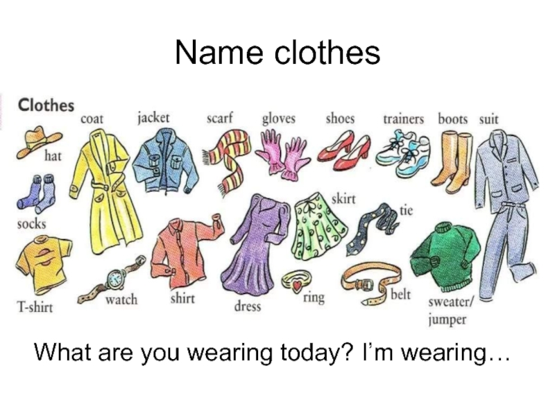 What clothes do you wear to school