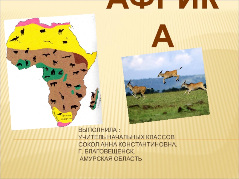 Презентация Африка