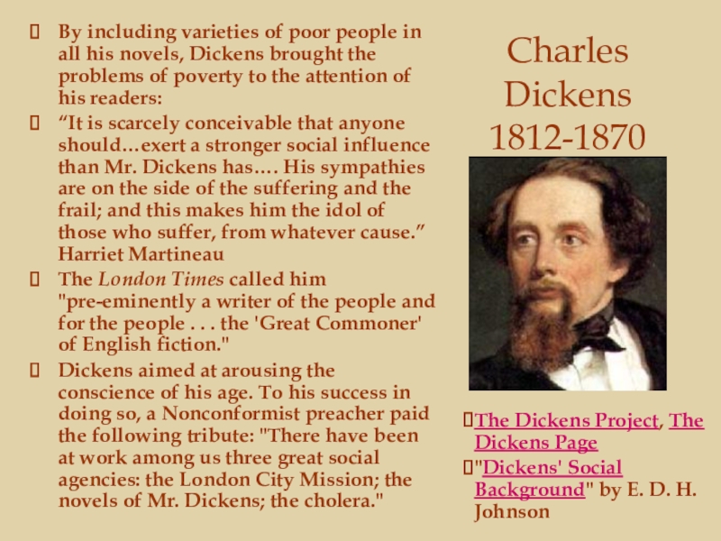 Реферат: Biography Of Charles Dickens Essay Research Paper