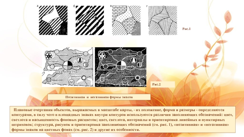 Картографические способы изображения язык карты